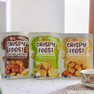 Crispy Toast Roti Kering Berperisa (Trio Pack)