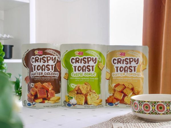 Crispy Toast Roti Kering Berperisa (Trio Pack)