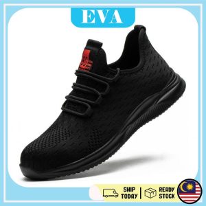 READY STOCK EVA Men Fashion Safetyboots Men Sneakers Kasut Keselamatan Heavy Duty Safety shoes Safety Boots