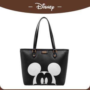 Tote Disney, Beg Wanita, Ketibaan Baru 2024, Kapasiti Besar, Serba guna, Sesuai untuk Pelajar Kolej dan Kelas Ulang-alik, Beg Bahu, [COD] Totebag Bags