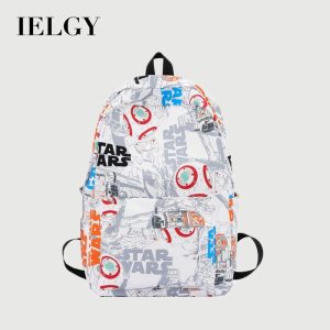 Beg galas wanita, IELGY, Kapasiti Besar, Personaliti Graffiti, Gaya Kasual, Sesuai untuk Pelajar Sekolah Menengah Bags