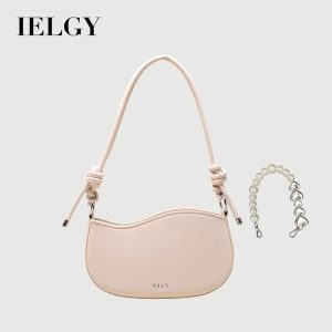 Beg Silang Badan Wanita, IELGY, Tali Bahu Boleh Laras, Warna Putih Bags Selempang