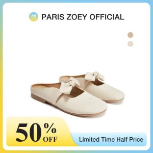 （Ramadan Express Delivery Normal）Paris Zoey Kasut Mule Wanita Zoelle Muller Soft Bottom French PZX2223301