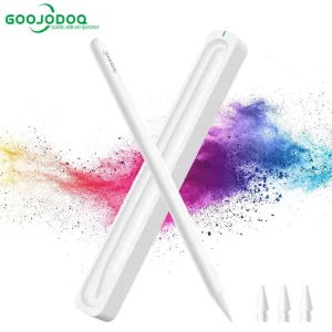 GOOJODOQ GD13 Stylus Pen with Wireless Charging & Palm Rejection & Bluetooth for iPad year?of?2018?and?above | Compatible?with?iPad?gen?6/7/8/9/10/11?|?Air?3/4/5/6?M2?|?Pro?11/12.9/13?M4?|?Mini?5/6/7