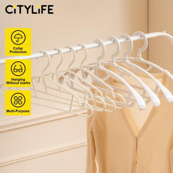 Citylife Hanger Drying Rack Hanger Anti-Slip Hanger Non-Slip Plastic Drying Rack