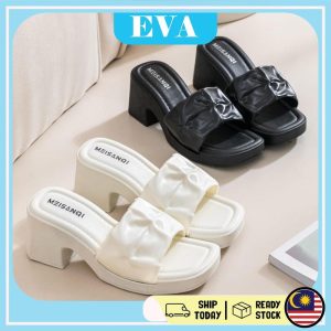 READY STOCK EVA Thick Women's Sandal Kasut Wanita Casual Wedges Flips