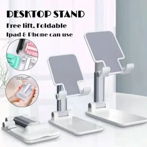 Ushop123 Universal Phone Stand 1st Generation Foldable Metal Universal Metal Phone Holder iPhone iPad universal