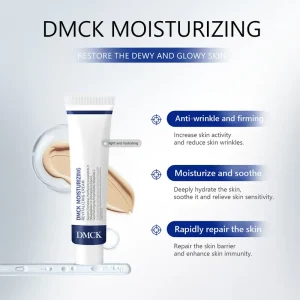 Krim Muka Pelembap Meremajakan Korea, DMCK, Anti Kedutan, Pembaikan Kulit Pelbagai Fungsi, Lembut untuk Kulit Sensitif, K Kecantikan Mesti Ada, Dijual oleh Rasmi DMCK