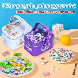 SWOOT Vitamin C Bebas Gula, Dwi Warna, Perisa Buah, Rendah Kalori, Makanan Ringan Sihat, Tambahan VC Harian