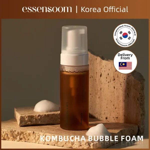 korea Skincare essensoom kombucha fit the balancing bubble foam cleanser 150ml cleansing face wash Facial Natural