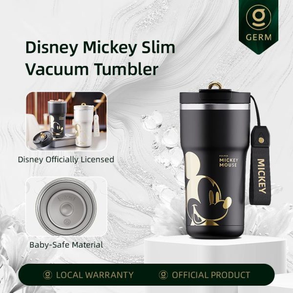 GERM Disney Mickey Thermos Bottle 700ml S31603 Stainless Steel Coffee Cup Leakproof Water Bottle Tumbler
