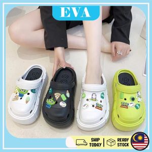 READY STOCK EVA Women's Casual Sandal Shoes Kasut Wanita Rubber Shoes Bestie Shoes