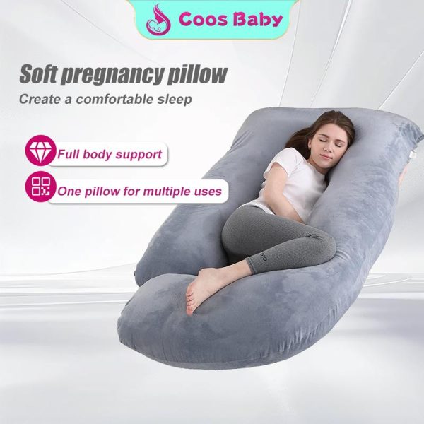Maternity Pillow Full Cotton U/J Shape 1.8M Cheap Pregnancy Pillow Bantal Ibu Mengandung Murah Bantal Menyusu Nursing