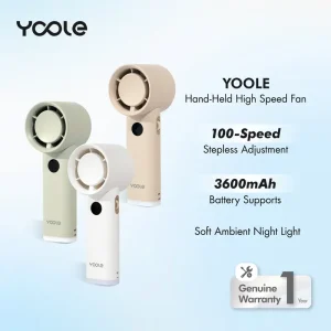 YOOLE Hand-Held High Speed Fan