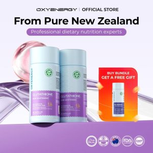 【Free OXYENERGY Lutein】OXYENERGY GLUTATHIONE *2 botol