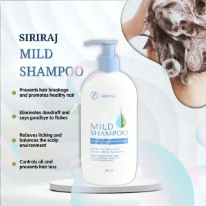 (COD) Syampu lembut 200ml, khusus untuk merawat keguguran dan kejatuhan rambut. Pulangan wang jika tidak berkesan