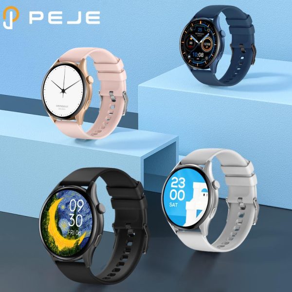 Jam Tangan Pintar, PEJE ZW10, Paparan AMOLED 1.43-inci, Kalis Air IP68, Dail DIY, Mod Pelbagai Sukan, Mesej Tolak, Terima Panggilan, Serasi dengan Android dan iOS