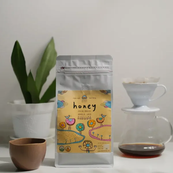 HONEY PROCESS ARABICA Gayo 200gram Single Origin Burni Telong Gayo Gayo