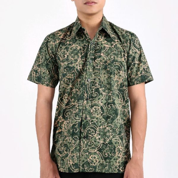 KEMEJA BATIK EXCLUSIVE (ARMY EDITION)
