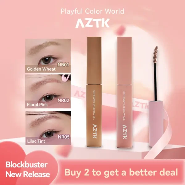 Maskara Kening Tint Awan, AZTK, Kalis comot, Mesra pemula, Kesan Kening Liar, Ketibaan Baru