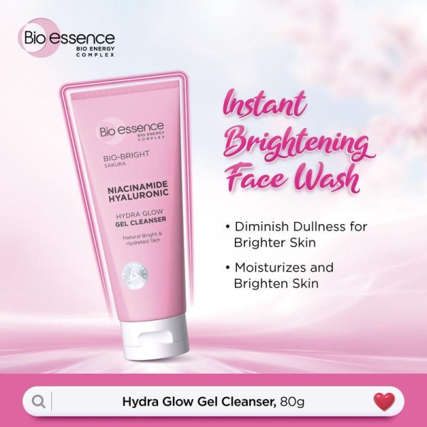 Bio-Essence Bio-Bright Hydra Glow Gel Cleanser 80g