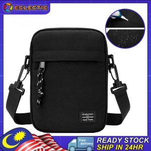 Bag Lelaki Sling Bags Lelaki Waterproof Beg Lelaki Pouch Bag Man Silang Lelaki Men Kecil Canvas Mini Slim Bag