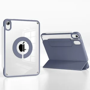 Free Screen ProtectorTerlaris, Serasi dengan iPad Air 4 / 5, 10.9 inci, Sarung Lutsinar Jelas Auto Tidur / Bangun, dengan Pemegang Pensel, Penutup Belakang Keras Boleh Putar dan Boleh Tanggal, Sesuai untuk iPad Air 4 / iPad Air 5. JG4 Cases Covers Pelin