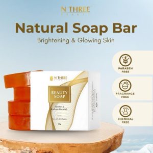 N Three Beauty Acne Blemish Brightening Soap | Pencuci Muka Wajah Cerah