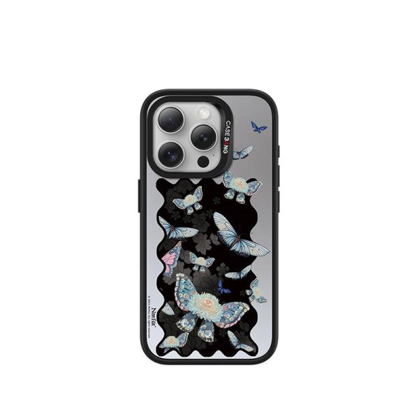ImagiSnap, CASEBANG, Bayangan Rama-rama oleh Siri Taman Impian Oriental, Pengecasan Magnetik Magsafe, Berjenama, Serasi dengan iPhone 13-16 dan Samsung S24 / 24 + / 24U / 25U, Beg Udara Balut Penuh, Empat Penjuru, Tahan Kejutan