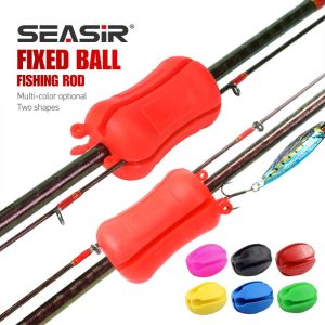 Pancing, SEASIR, Bola Tetap, Diperbuat daripada Silikon, Perlindungan Bola, Pemegang Anti-Perlanggaran, Retraktor Pancing, Penyumbat Pancing, Aksesori Memancing