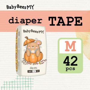 BabyBeesMY Diapers SUPER Comfortable Pull-up Pants - Leak-proof baby diapers S/M/L/XL/XXL - diaper M 42pcs baby bees pull up lampin bayi diaper murah baby diapers anti bocor diapers tape pempers