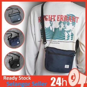 AMG Beg Lelaki Waterproof Couple Sling Bag Man Pouch Beg Lekaki Men Beg Nylon Messenger Beg Silang Lelaki Bag Lelaki COD