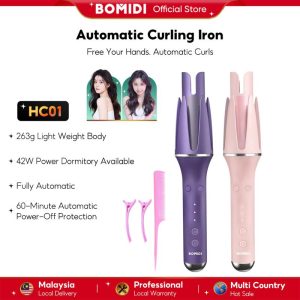 BOMIDI HC01 Automatic Curler Ceramic Curler Hair Divider Diameter 32mm Ceramic Curling Machine With 4 Temperature