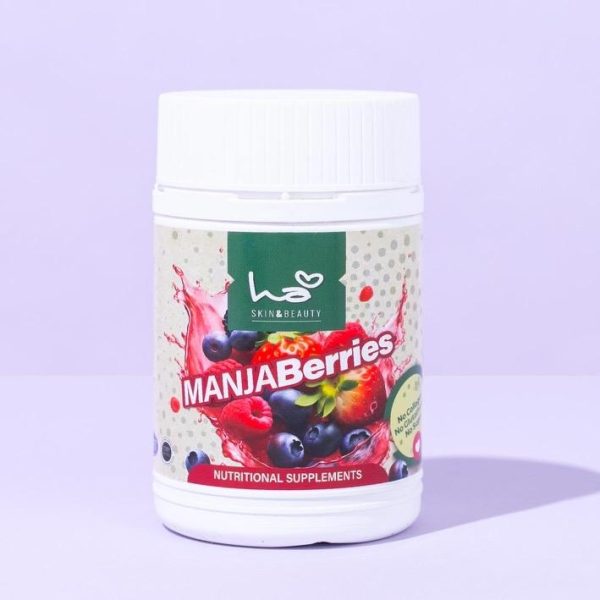 MANJA BERRIES BOTOL KECIL - BUAH UNTUK DALAMAN DAN LUARAN