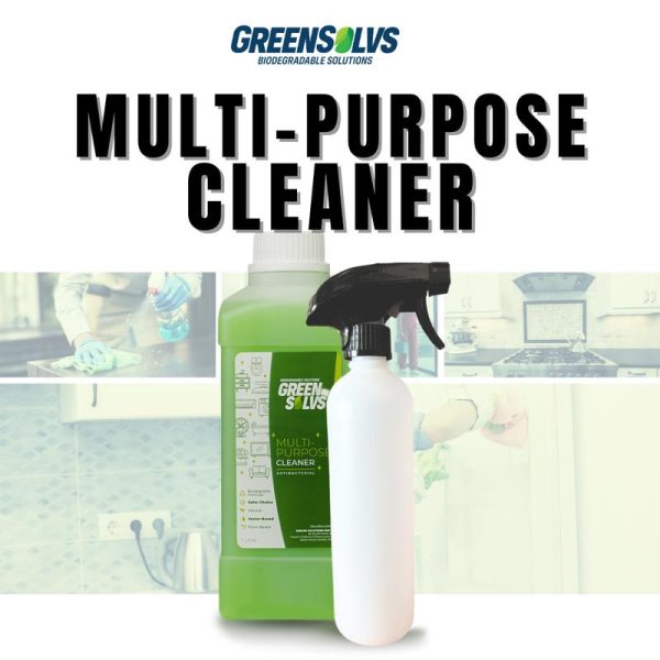 GREENSOLVS Multipurpose Cleaner - For refrigerator , Microwave , Kitchen , rice cooker , table , and Car Interiors , multipurpose cleaner spray , multipurpose cleaner foam spray
