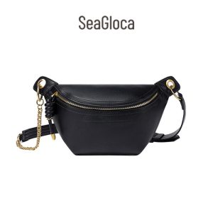 Beg Tali Pinggang Jumpy, SEAGLOCA, Tali Lebar Verstaile mewah, Untuk Wanita, Gaya Bergaya, No.348, Stok Tempatan MY, [COD] Putih Bags