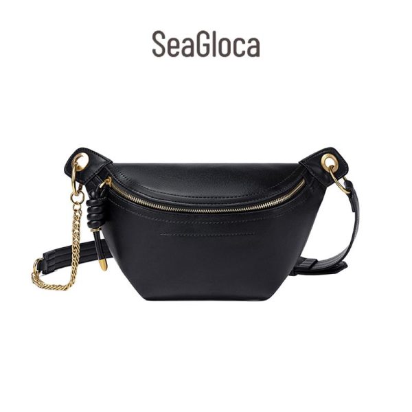 Beg Tali Pinggang Jumpy, SEAGLOCA, Tali Lebar Verstaile mewah, Untuk Wanita, Gaya Bergaya, No.348, Stok Tempatan MY, [COD] Putih Bags