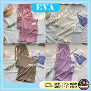 READY STOCK EVA Women Casual Long Pants Seluar Panjang Perempuan Wanita Trousers