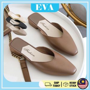 READY STOCK EVA Women Sandal Flat Heel Shoe Kasut Wanita Shoes Perempuan Lady Lawa 720
