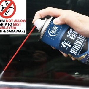 Power Window grease spray/ Pelincir Cermin Tingkap Kereta/Rubber Glide/ Silicone rubber/ Vinyl spray Automotive Car (EXTRA Free Shipping)