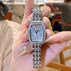 Jam Tangan Niche Mewah, AW24 Untuk Wanita, Kalis Air, Jam Tangan Dewi Impian, 5878
