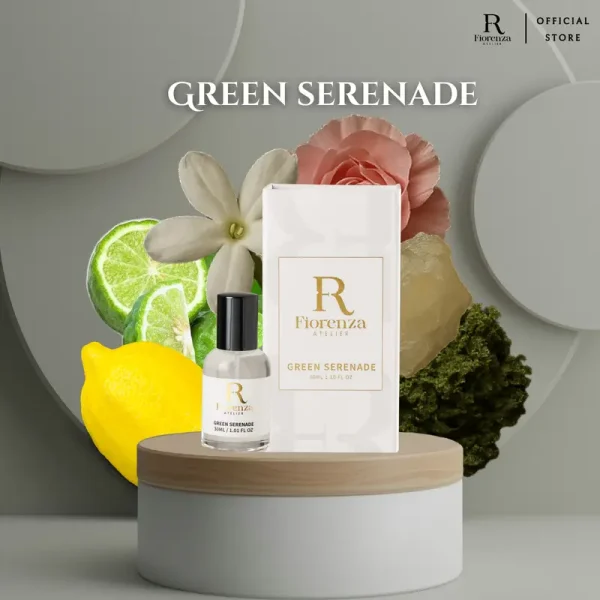 Green SerenadeFiorenza Her Perfume Fruity Flora Woody Aromatic Long-Lasting for Women 5ml, 10ml, 30ml Parfum