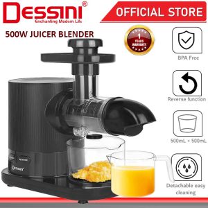 DESSINI ITALY Electric Citrus Fruit Juicer Squeezer Blender Grinder Chopper Mixer Miller Extractor Smoothie Pengisar