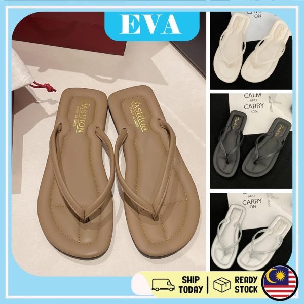 READY STOCK EVA Women Fashions Slippers Kasut Perempuan Flip Flops Wanita