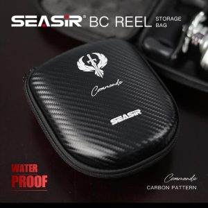 Beg kekili pancing SEASIR-Baitcasting, beg kekili titisan air EVA, kekili dram tuang umpan, penutup Sarung pelindung, beg gear roda pancing, kiri dan kanan