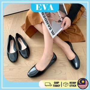 READY STOCK EVA Sandal Woman Office Shoes Kasut Perempuan Wanita Flats Women sederhana kuning air