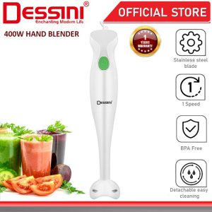 DESSINI ITALY Hand Blender Chopper Mixer Grinder Juicer Food Processor Stainless Steel Knife Blade / Pengisar