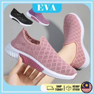 READY STOCK EVA Women Airiwa Outdoor Sneakers Sport Shoes Kasut Sukan Wanita Casual Shoe Feet Gym Travel Badminton Raya Training Train