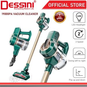DESSINI ITALY Tornado V2 PRO Cordless Cyclone Vacuum Cleaner Mop Floor Sweeper Dust Suction Penyedut Habuk Vakum