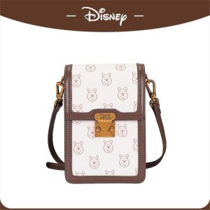 Beg Telefon Disney, Mewah, Warna Kontras, Kunci Bahu dan Silang Badan, [COD]